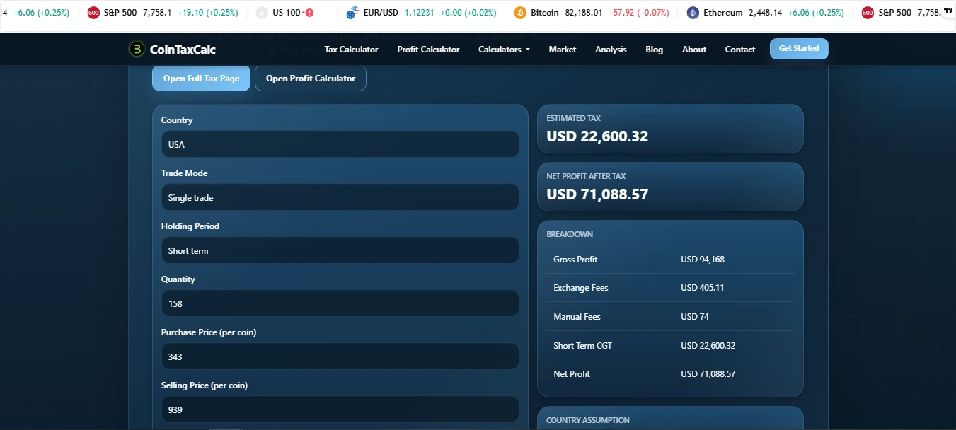 Top 10 websites to calculate crypto taxes